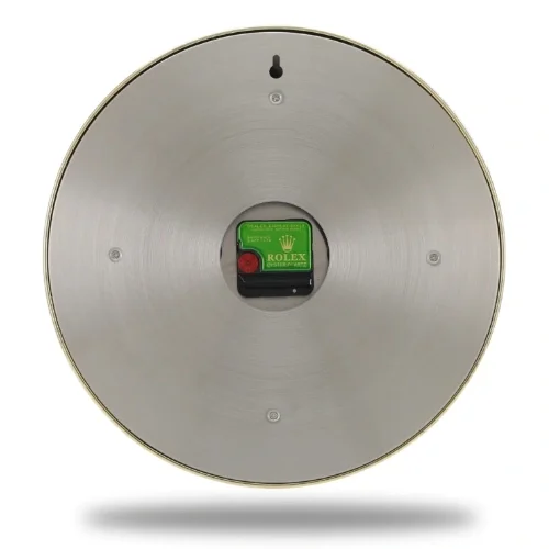 Luxor Wall Clock Day Gold Green premium wall clock