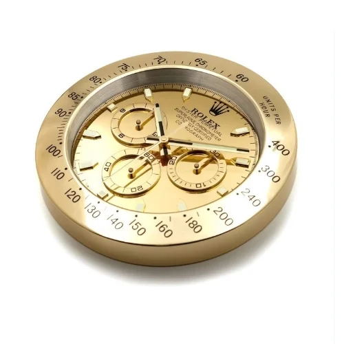 Luxor Luxor Wall Clock | Day Gold premium wall clock