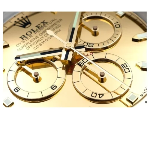 Luxor Luxor Wall Clock | Day Gold premium wall clock