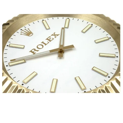 Luxor Datejust Wall Clock | Gold premium wall clock view 4