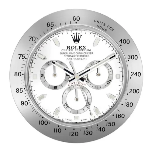 Luxor Daytona Wall Clock | Panda premium wall clock angle view