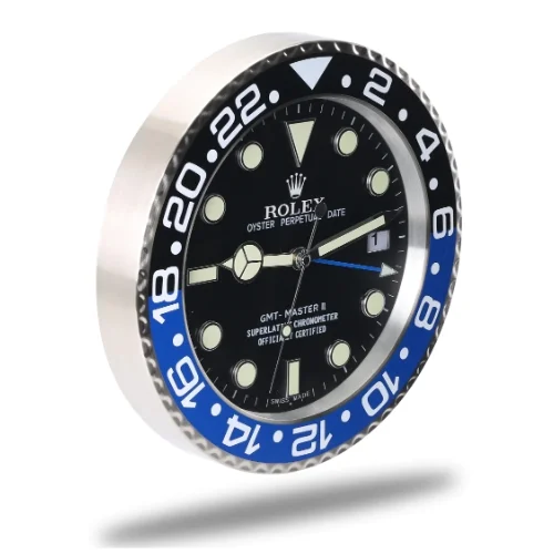 Luxor GMT Master II Wall Clock | Batman premium wall clock front view