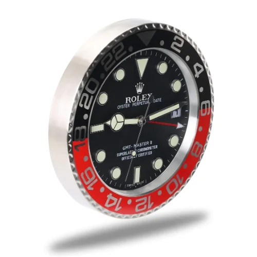 Luxor GMT Master II Wall Clock | Coke premium wall clock front view