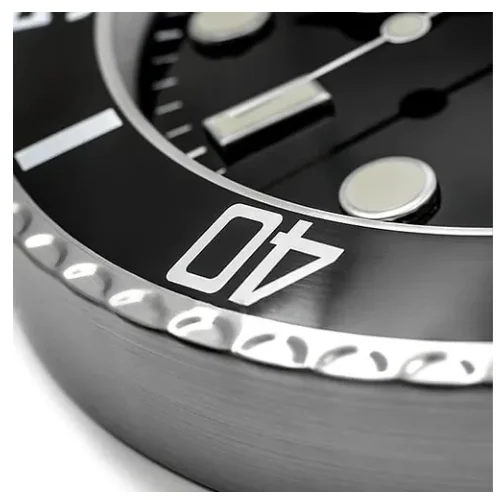 Luxor Submariner Wall Clock | Black premium wall clock view 4