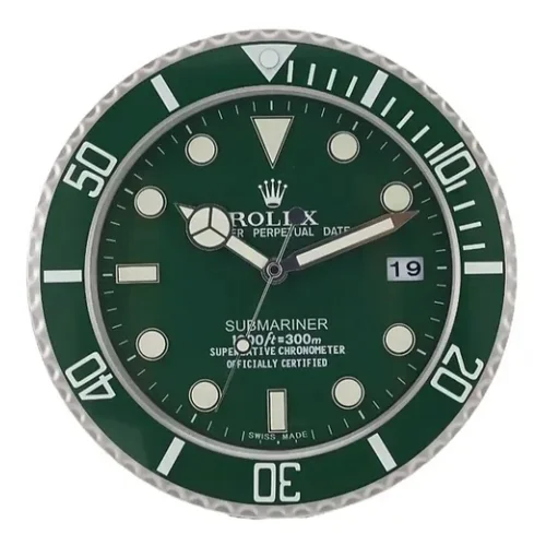 Luxor Submariner Wall Clock | Hulk premium wall clock angle view